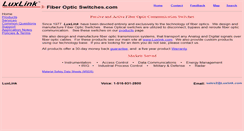 Desktop Screenshot of fiberopticswitch.com